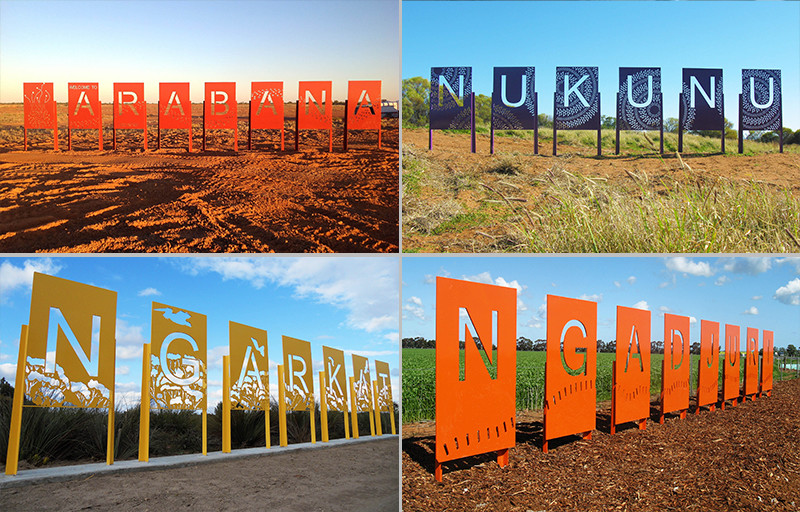 <b>Aboriginal Artwork Signage</b><span><b>:</b> Sonnex completed the manufacture and installation of Aboriginal regional signs at various locations within South Australia for the Department of Transport.<span>
