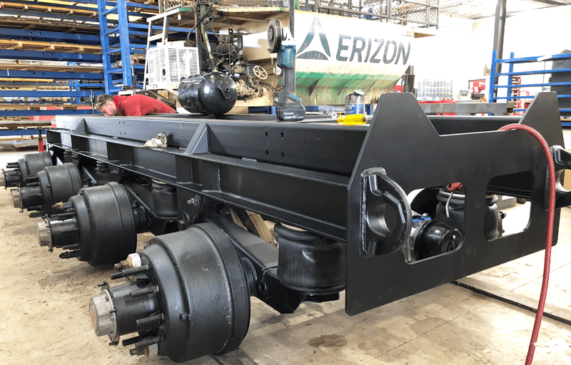 <b>Erizon Trailer</b><span><b>:</b> Sonnex manufactured the modification of mining vehicles, specially designed to suppress dust during the mining process to comply with environmental laws.<span>