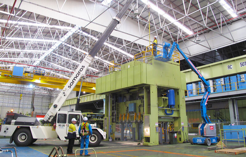 <b>GMH Press Line Crane</b><span><b>:</b> Sonnex successfully completes decommissioning of General Motors Holden Press Line in 32 working days.<span>