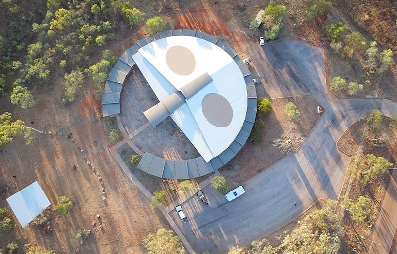 Sonnex completed a major steelwork construction job for the Mowanjum Art Centre in Derby, WA, that included the manfacturing and installation of a 60M diameter structure.