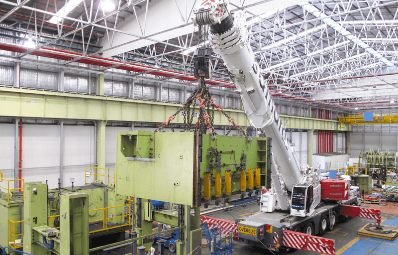 Sonnex successfully completes decommissioning of General Motors Holden Press Line in 32 working days.