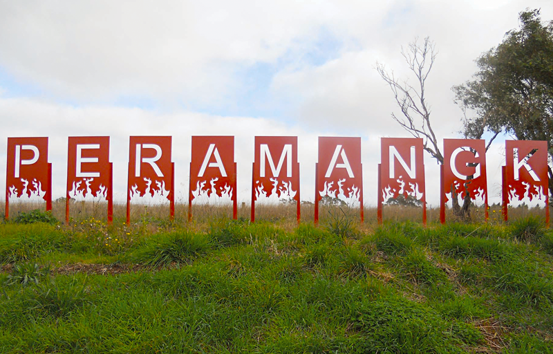 <b>Peramangk Signage</b><span><b>:</b> Sonnex completed the manufacture and installation of Aboriginal regional signs at various locations within South Australia for the Department of Transport.<span>